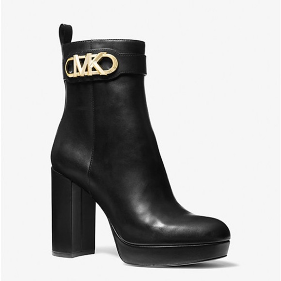 Michael Kors | Parker Leather Platform Boot - Picture 1 of 3